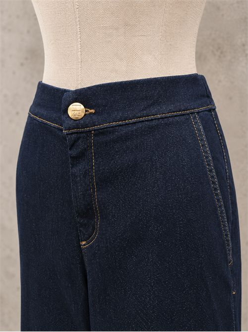 pantalone in denim sartoriale MARELLA EMME | EMMSTRUZZODENIM SCURO